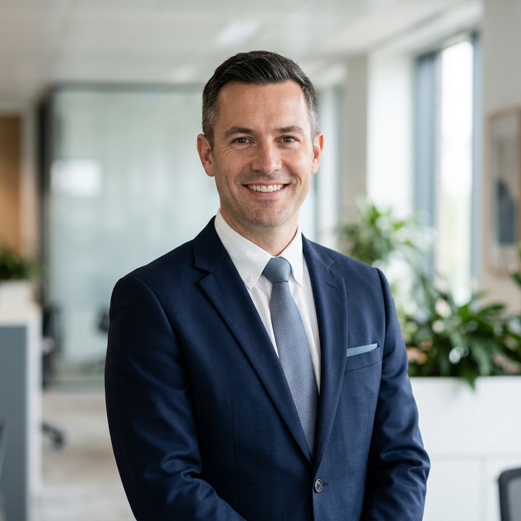 Portrait of John Smith, Business Consultant